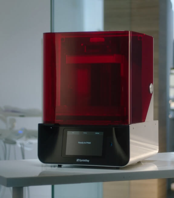 Sprint ray 3 D printer